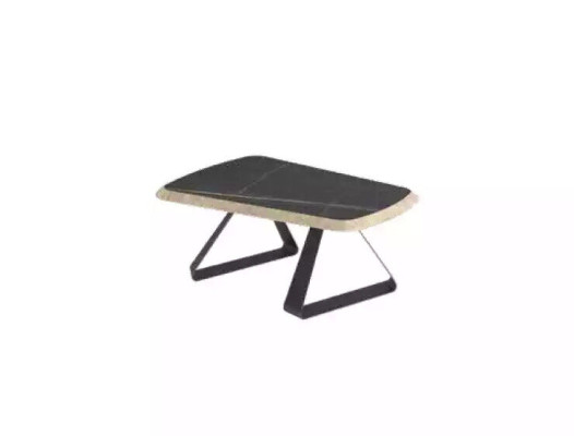 Arbeitszimmer Couchtisch Modernes Design Kaffetisch Braun Holzmöbel Neu