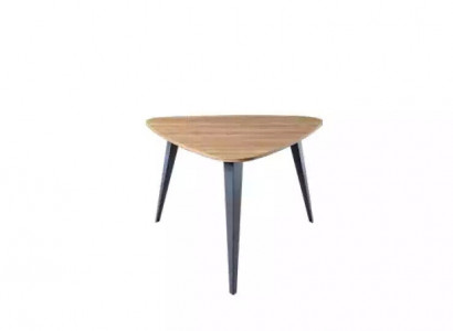 Dreieckiger Couchtisch Arbeitszimmermöbel Kaffetisch Holzmöbel Braun Neu