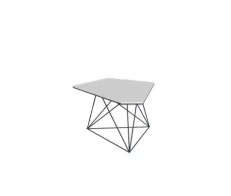 Moderner Couchtisch Beistelltische Arbeitszimmermöbel Design Weiß Neu