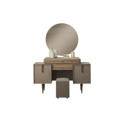 Schlafzimmer Komplette Doppelbett Bett Nachttische Konsole 6tlg Grau