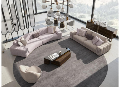 Sofa Garnitur 4tlg Sechssitzer Dreisitzer Sofa Couchen Wohnzimmer Sessel