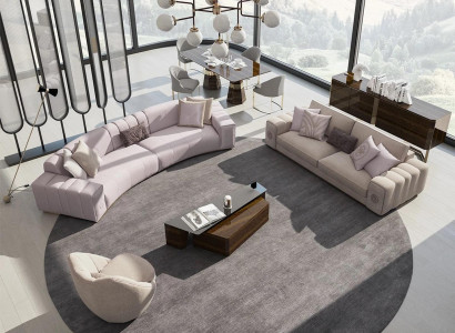 Sofa Garnitur 4tlg Sechssitzer Dreisitzer Sofa Couchen Wohnzimmer Sessel