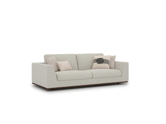 Weiß Möbel Wohnzimmer Sofagarnitur Zweisitzer Sofa Design Einrichtung Sessel