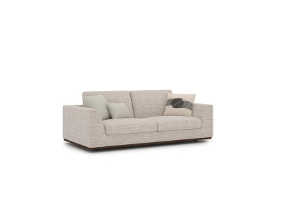 Zweisitzer Sofa Couch Wohnzimmer Einrichtung Design Textil Polstermöbel