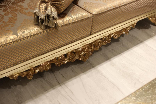 Sofagarnitur 3311 Sitzer Chesterfield Stoff Textil Klassischer Stil Gruppe Neu