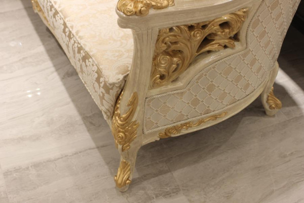 Moderne luxus Sofagarnitur set 2x Sofa 3 Sitzer Wohnzimmer Set Edlem Stuhl