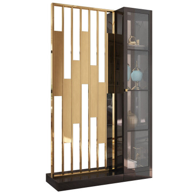 Metall Regal Trennwand Designer Luxus Regale Möbel Stil Schrank Metall Wand Neu