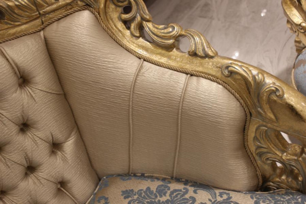 Sofagarnitur 3+1 Sitzer Sessel Garnitur Chesterfield Relax Sessel Möbel 