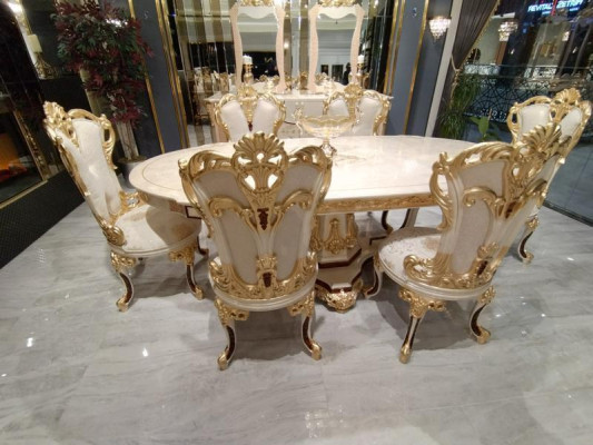 Stühle 4x Stühle Stuhlgruppe Polster Stühle Design Möbel Esszimmer Textil Stühl