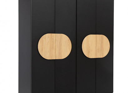 Schwarzer Kleiderschrank Moderne Schlafzimmer Möbel Luxus Holz Schrank