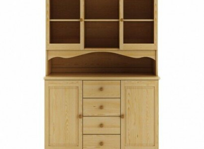 Buffet,Anrichte,Esszimmerschrank, Geschirrschrank Vollholz Schrank Holz Schränke