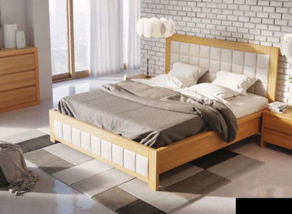 Echtholz Betten Holzbett Doppelbett handgefertigt Echtholz Bett Neu 