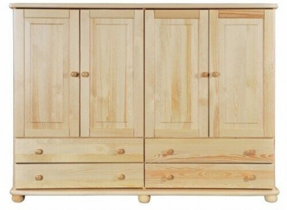 Kommode Design Lowboard Anrichte Schrank Echtes Holz Buffet Kommoden Sideboard