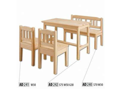 Kindersitzgruppe 4tlg Kindermöbel Set Sitzgarnitur Kind Kinderstuhl Kindertisch