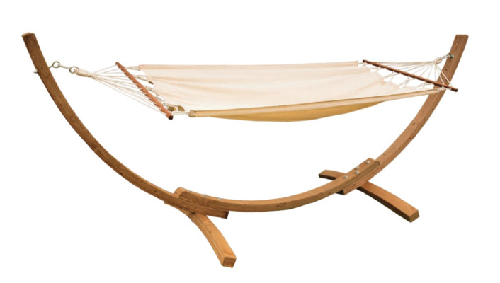 Hängemattegestell Hängematte Gestell Holzgestell Hängeliege Handarbeit Garten