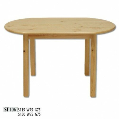 Esstisch Holz Tische Wohn Ess Zimmer Tisch 150x75 Massivholz Esstische Echtholz