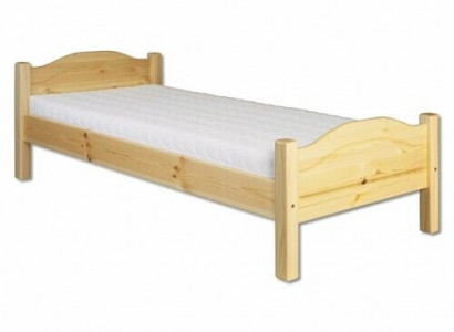 Einzelbett Jugendbett Kieferbett Kiefer Vollholz Holzbett 100x200 Handarbeit Neu