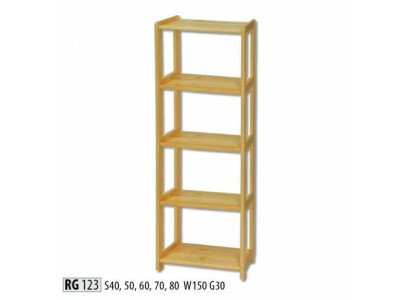 Holz Regal Bücherregal Wandregal Aktenregal Schrank Büro Standregal Vollholz Neu
