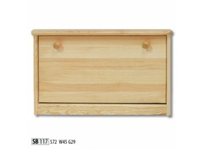 Schuhschrank Kiefer Kommode Echtholz Massive Möbel Schuhkipper Schuhregal 