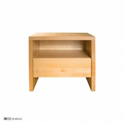 Nachttisch Nachttisch Nachttisch Kommode 1 Schublade echtes handgefertigtes Holz