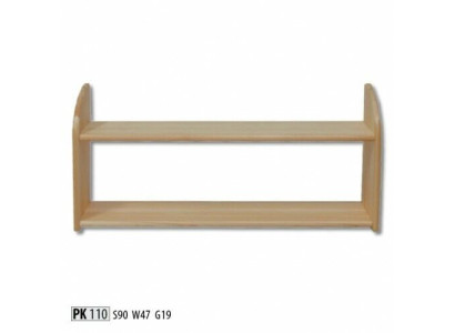 Wandregal Bücherregal Neu Vollholz Kiefer massiv Büroregal Ablage Holz neu