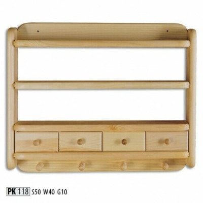 Schrank Vollholz Möbel Holz Regal Massivholz Wandschrank Regale Küchenschrank