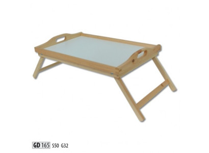 Frühstückstisch Holz Laptop Tisch Echtes Holz Beistelltisch Echtholz Tablett