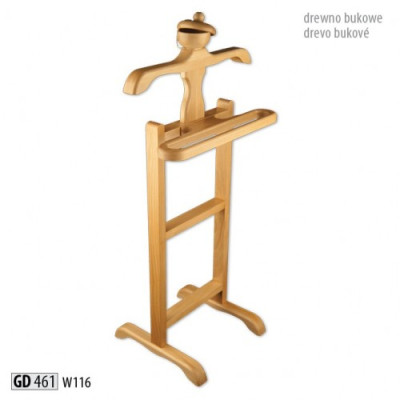 Kleiderständer Buche Holz Wäscheständer Kleiderstang Garderobenständer Ständer