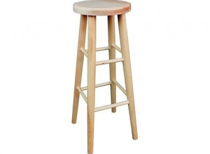 Rund Sitzhocker Holzhocker Massivholz Hocker Fußhocker Stühl Barhocker