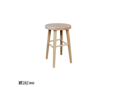 Sitzhocker Hocker hoch Holzhocker Massivholz Rund Sitzhocker Fußhocker Stühle