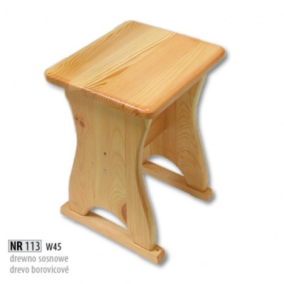 Hocker Holzhocker Schemel Holzschemel Massive Kiefer NEU Küchenstuhl Sitzbank