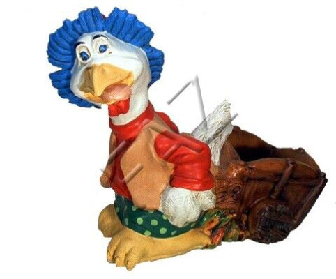 Design Ente Figur Statue Skulptur Figuren Skulpturen Dekoration Deko Neu c361a