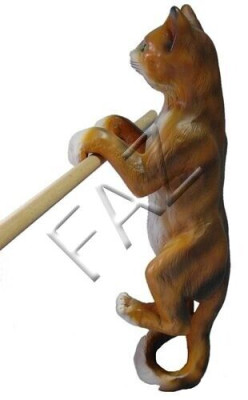 Design Katze Figur Garten Statue Skulptur Figuren Skulpturen Dekoration C276 Neu