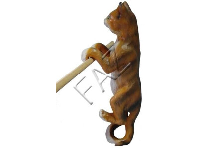 Design Katze Figur Garten Statue Skulptur Figuren Skulpturen Dekoration C276 Neu