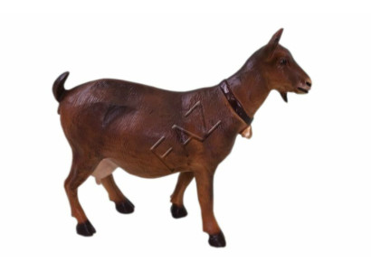 Design Ziege stehend Figur Garten Statue Skulptur Figuren Skulpturen Deko Neu