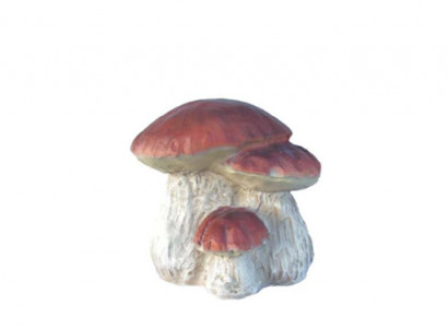 Skulptur Pilz Haus Statue Garten Figuren 25cm Statuen Skulpturen Figur Neu L44