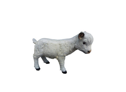 Widder Figur Statue Garten Skulptur Deko Skulpturen Dekoration