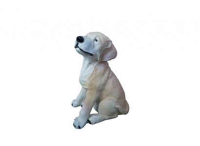 Hund 32cm Figur Statue Garten Dekoration Skulptur Deko Skulpturen