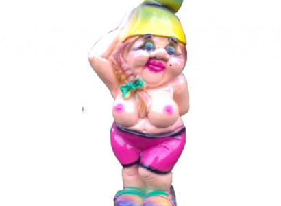 Garten Haus Dekoration Figur Statue Skulpturen Figuren Zwerg Erotischer Sexy M33