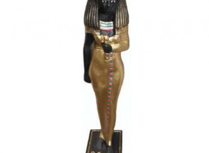 Ägypten Skulptur Kleopatra Kunststoff Statue Figuren Statuen Antik Stil 35 cm