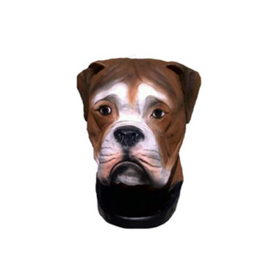 Deko Figur Statue Skulptur 35cm FIguren Statuen Skulpturen Dog Hunde Büste Neu