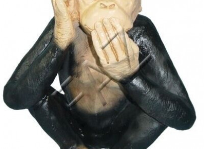 Design Affe Figur Statue Skulptur Figuren Skulpturen Garten Dekoration Deko