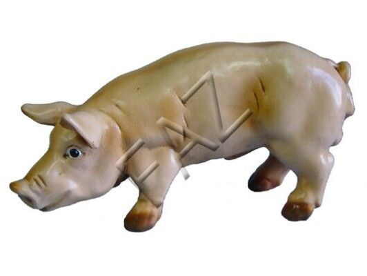 Design Schwein Figur Garten Statue Skulptur Figuren Skulpturen Dekoration c197