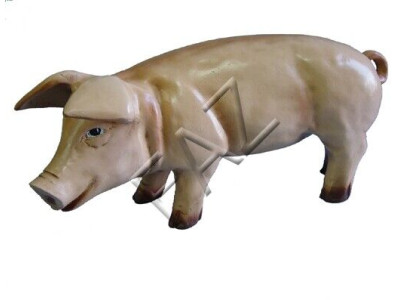 Design Schwein Figur Garten Statue Skulptur Figuren Skulpturen Dekoration c47