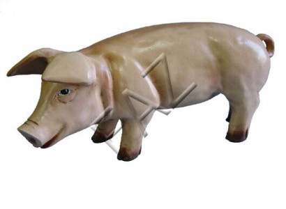 Design Schwein Figur Garten Statue Skulptur Figuren Skulpturen Dekoration c47