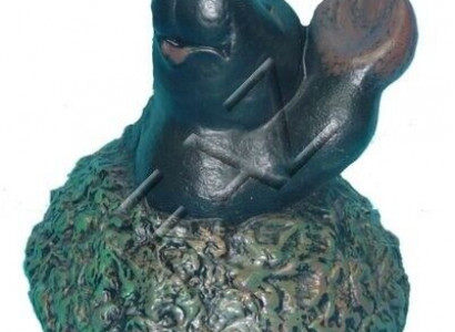 Design Maulwurf Figur Garten Statue Skulptur Figuren Skulpturen Deco Neu c241