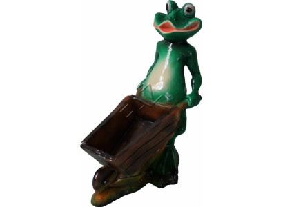 Design Frosch Figur Garten Statue Skulptur Figuren Skulpturen Dekoration c624