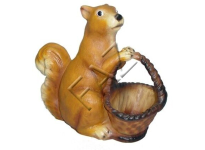 Eichhörnchen Figur Garten Statue Skulptur Figuren Skulpturen Deko Dekoration Neu