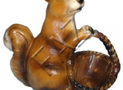 Vase Korb Blumen Vasen Figur Statuen Statue Dekoration Deko Skulpturen Neu