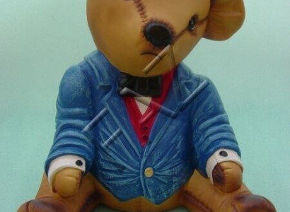 Design Teddy Figur Statue Skulptur Figuren Skulpturen Dekoration Deko Neu c422